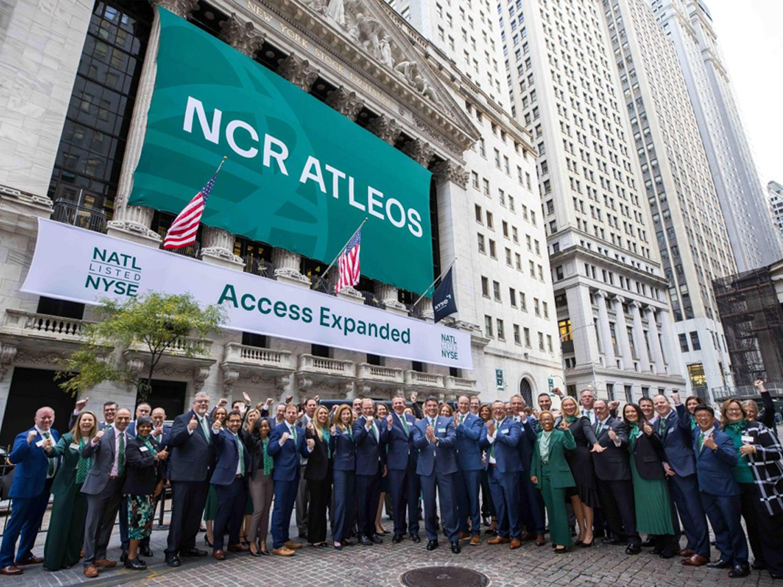 NCR Atleos NYSE brand launch